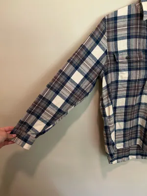 Granola Girl plaid LL Bean flannel thumbnail 3