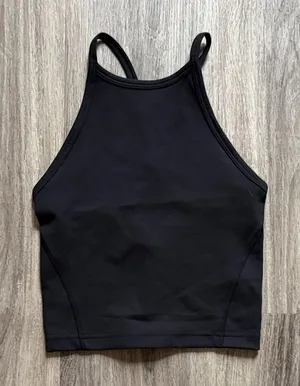 Lululemon Black Top Size 0 Women’s Tank thumbnail 1