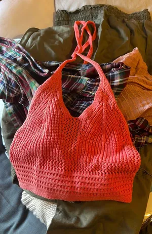 Knitted Crop Top thumbnail 1
