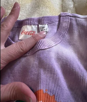 Coca-Cola Fanta Purple Tie Dye Razor Cropped Tank thumbnail 3