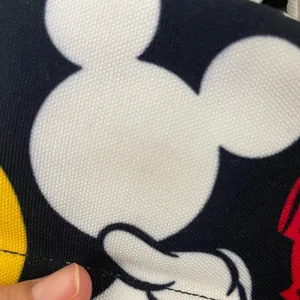 NWOT Disney Store Parks Mickey Mouse Laptop Backpack Navy Blue Black Red Yellow thumbnail 6