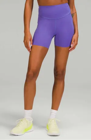 Lululemon Base Pace High-Rise Short 6" in Charged Indigo thumbnail 1