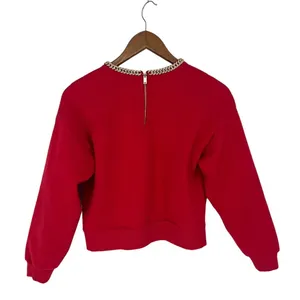 Generation Love Red Collina Chain‎ Sweatshirt & Misha Sweatpants Set Size XXS thumbnail 9