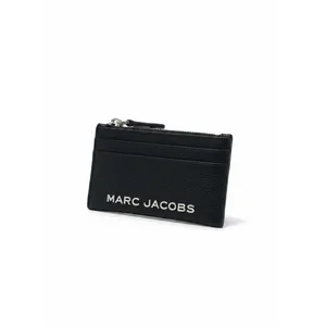 Marc Jacobs Medium Flat‎ Black Leather Zip Card Wallet thumbnail 2
