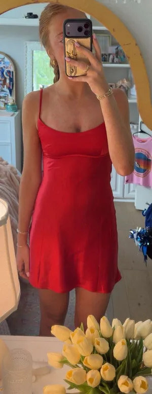 Showpo Mini Dress Red thumbnail 1