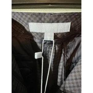 Antonio Melani Espresso And Navy‎ Plaid Dress Pants Size 8 NWT thumbnail 3