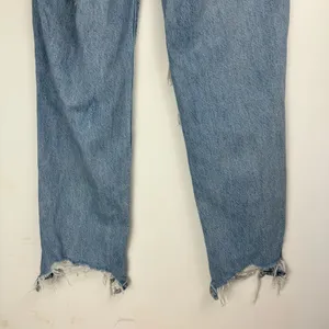 American Eagle Womens 90s Straight Pride Jeans Sz 10 Distressed Light Wash thumbnail 14