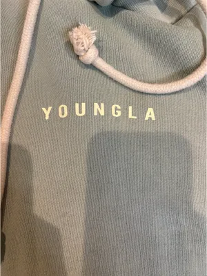 YoungLA hoodie Green thumbnail 3