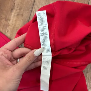 ALO Yoga 7/8 High-Waist Airbrush Legging Bright Red SIZE L Retail $118 W5604R thumbnail 7