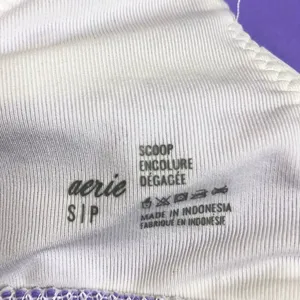 Aerie Purple Striped Scoop Neck Bikini Set Sm thumbnail 7