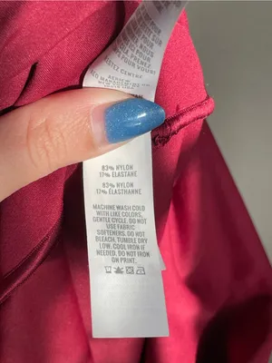 New Aerie Offline Real Me Xtra Fold Over Leggings Size XS Deep Cherry Stretchy thumbnail 9