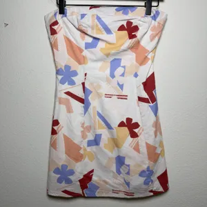 Peppermayo Women Linen Cotton‎ Mini Dress 4 Sun Sand Bustier Strapless Beach thumbnail 2