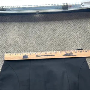 Flavio Castellani Black Pencil Skirt IT 46 Made in Italy thumbnail 10