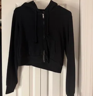 Brandy Melville Zip-Up Cropped thumbnail 2