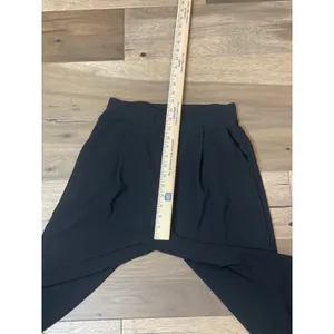 Halara Flex High Waisted Wide Leg Micro Black Pants Size S thumbnail 3