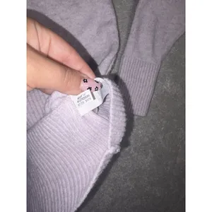 aerie purple knit sweater xxs thumbnail 5
