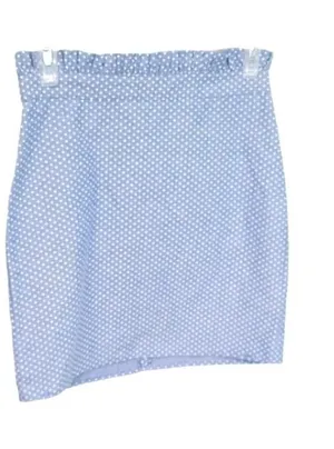 Re-named Polka-dot Skirt & Blue Cropped Top Set Size S‎ thumbnail 1