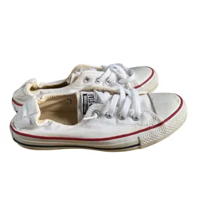 Converse Chuck Taylor All Star Shoreline White Canvas Slip On Womens 8‎ thumbnail 4