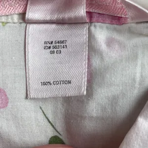 Victoria's‎ Secret Vintage 2003 Pink Floral Cotton Pajama Set XS Sleeveless Top thumbnail 7