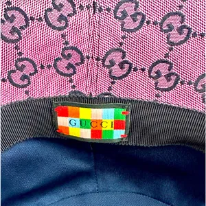 Gucci GG Supreme Fedora Bucket Hat thumbnail 7