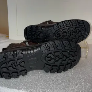 ❄️🥶Size:10 Brown Winter Cozy Boots with Durable Soles and Classic Design thumbnail 4