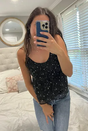 Hollister Black Star Top thumbnail 2