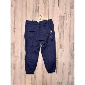 GAP Women’s Navy Blue Jogger Pants XXL Elastic Waist Lightweight Casual Lounge P thumbnail 2