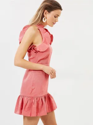 Elliatt Pink Mini dress size small thumbnail 2