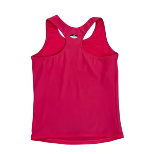 Under Armour HeatGear Built in Bra Athletic Pink Racer Tank Top Size Medium thumbnail 2