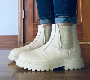 SheIn White Boots thumbnail 1
