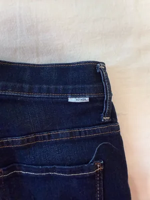 MOTHER The Insider Denim Crop Step Fray thumbnail 6
