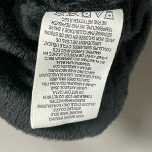 Felina Velour Zip-Up Hoodie Sweatshirt Jacket Black Pockets Women Size Medium thumbnail 10