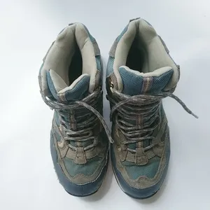 L.L. Bean 8 Wide Womens Hiking Boots Teal & Gray - Gorpcore thumbnail 11