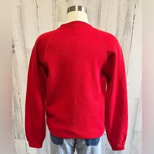 Vintage Sturdy Sweats by Lee Christmas Sweatshirt medium Santa ugly‎ sweater thumbnail 5