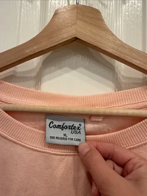 Breckenridge Colorado peach embroidered sweatshirt thumbnail 5