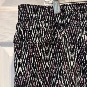 Levi Strauss Mid Rise Ankle Skinny‎ Pants Women Size 16 W33 Geometric Print thumbnail 2