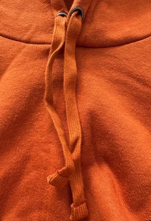 New Fanatics Burnt Orange Blank Fleece Hoodie Sweatshirt XL thumbnail 4
