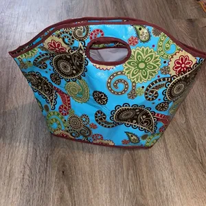 Insulated Tote Bag Blue thumbnail 1
