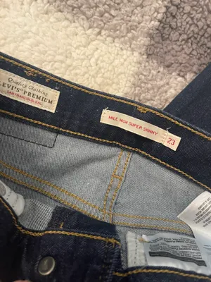 Levi's Mile High Super Skinny Jeans thumbnail 4