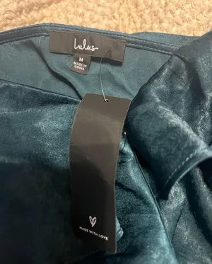 Lulus Green Satin Maxi Dress thumbnail 3