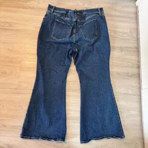 Abercrombie & Fitch curve love high rise flare jeans NWOT plus size 24 short thumbnail 5