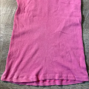 Hollister Y2K Pink Layering Tank Top Size Medium thumbnail 4