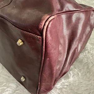 Vintage Bottega Veneta Leather Overnight‎ Duffle Bag thumbnail 12