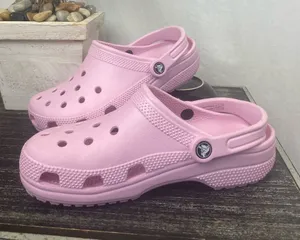 Crocs Pastel Pink Clog Shoes 8 thumbnail 1