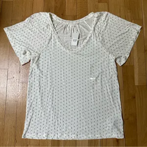 NWT - GAP white U neck blouse thumbnail 7