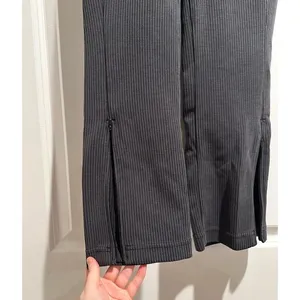 Lululemon Ribbed Softstream Zip-Leg High Rise Crop Pants thumbnail 6