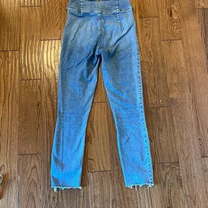 Abercrombie & Fitch ultra high rise skinny tie waist jeans 25/0 thumbnail 11