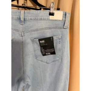 PAIGE Anessa High Rise Wide Leg Ankle Jean Light Wash Size 32 thumbnail 7