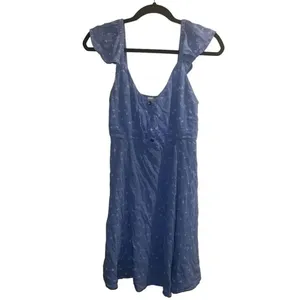 ✨Billabong Forever Yours Mini Sz Medium Blue Dress✨ thumbnail 6