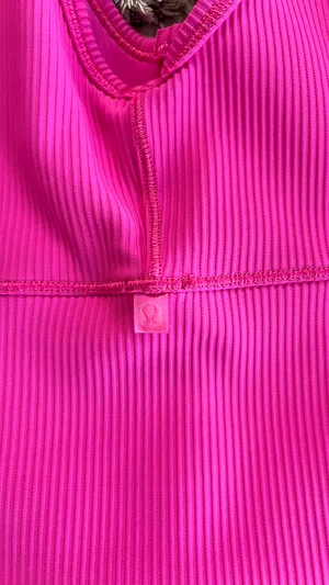 Pink Lululemon Ribbed Tank Top thumbnail 2